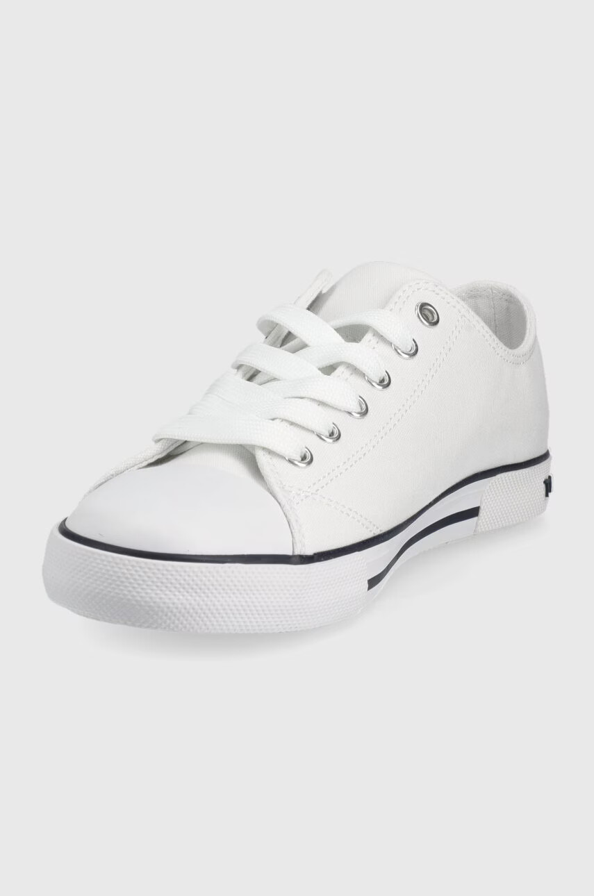 Tommy Hilfiger Детски ниски кецове в бяло - Pepit.bg