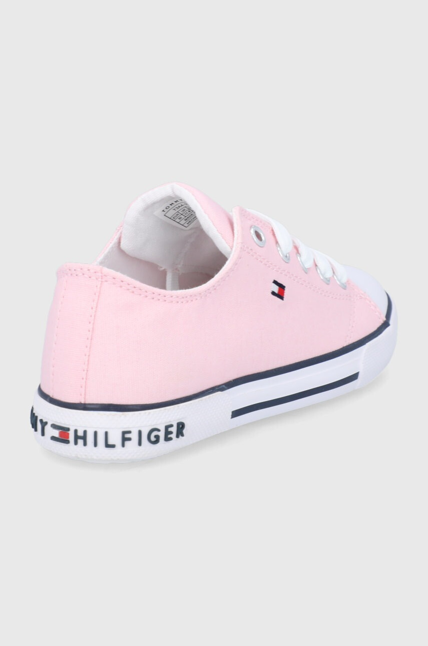 Tommy Hilfiger Детски ниски кецове в розово - Pepit.bg