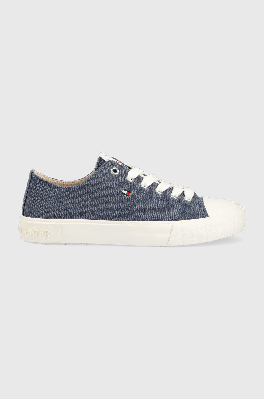 Tommy Hilfiger Детски ниски кецове в синьо - Pepit.bg