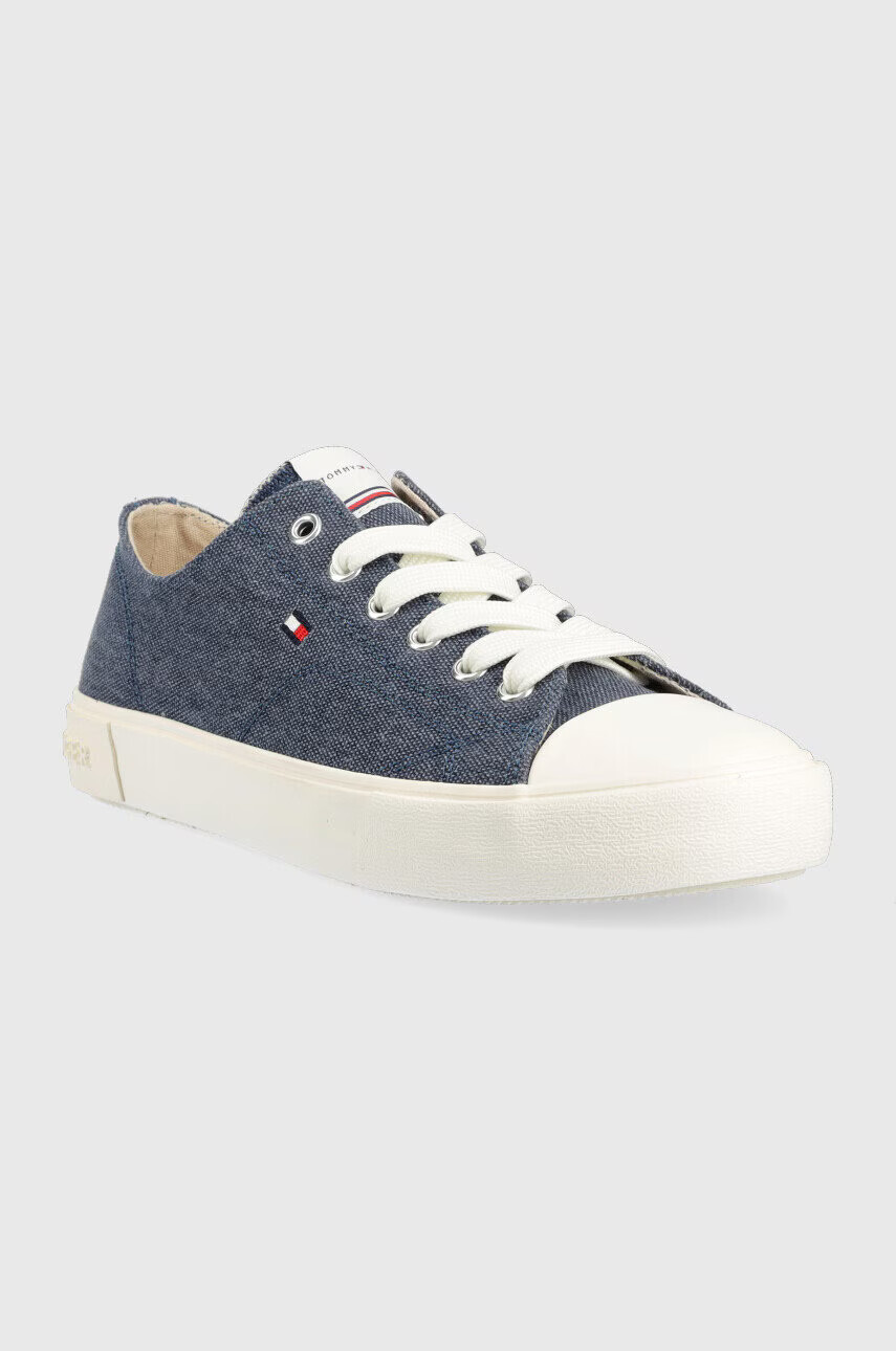 Tommy Hilfiger Детски ниски кецове в синьо - Pepit.bg