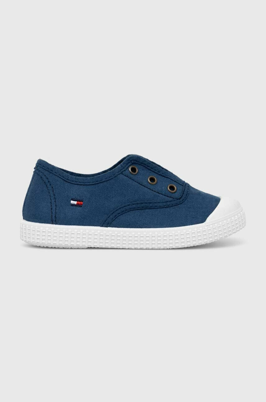 Tommy Hilfiger Детски ниски кецове в синьо - Pepit.bg