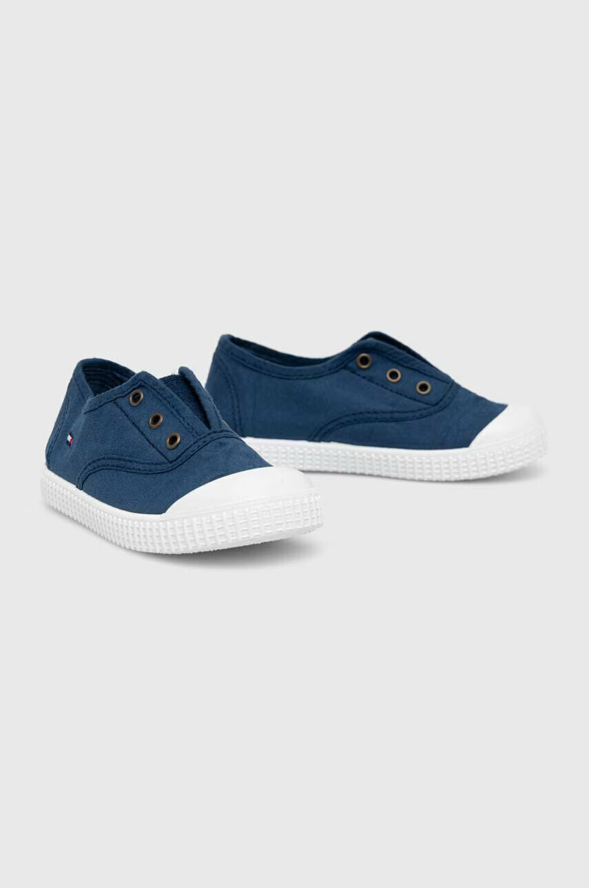 Tommy Hilfiger Детски ниски кецове в синьо - Pepit.bg