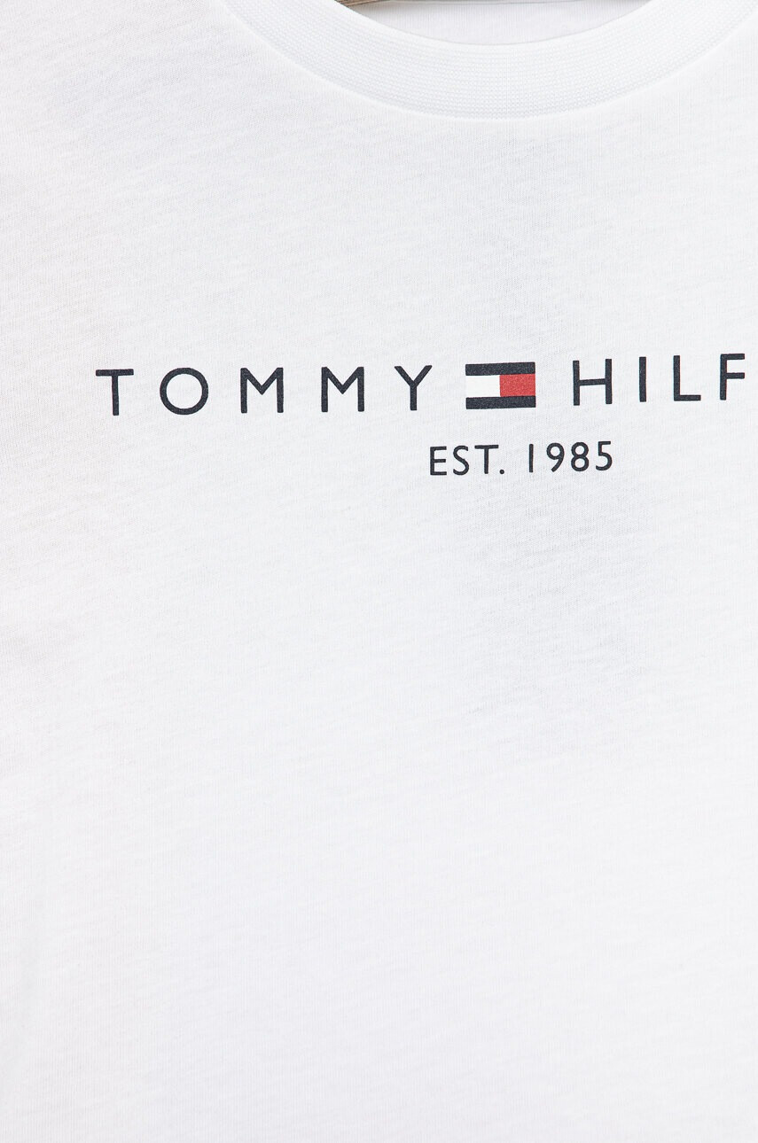Tommy Hilfiger Детски памучен комплект в червено - Pepit.bg