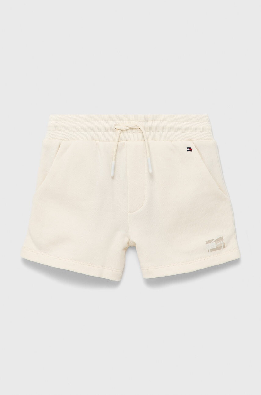 Tommy Hilfiger Детски памучен къс панталон - Pepit.bg