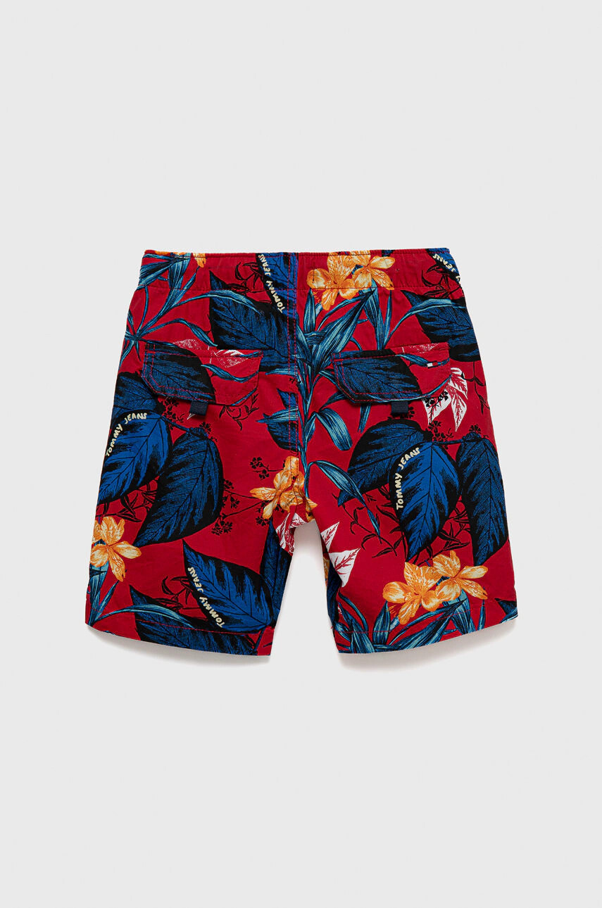 Tommy Hilfiger Детски памучен къс панталон - Pepit.bg
