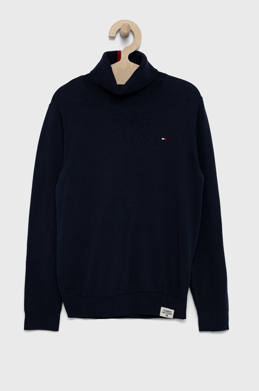Tommy Hilfiger Детски памучен пуловер - Pepit.bg