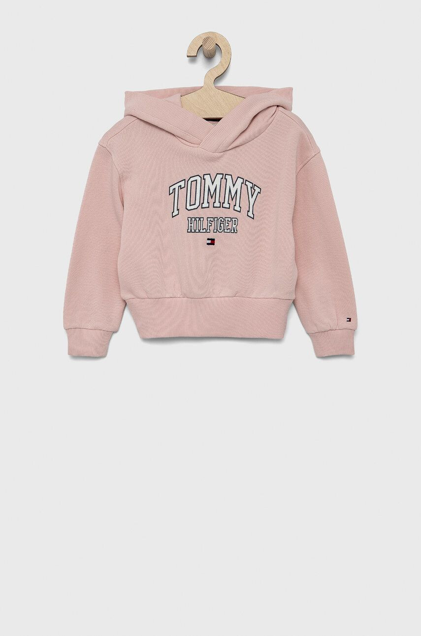 Tommy Hilfiger Детски памучен суичър - Pepit.bg