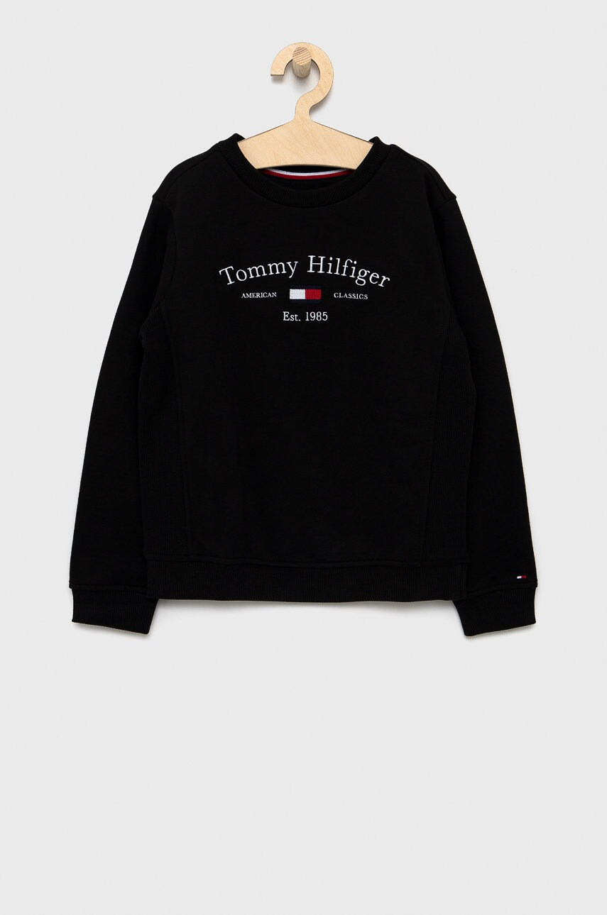 Tommy Hilfiger Детски памучен суичър - Pepit.bg