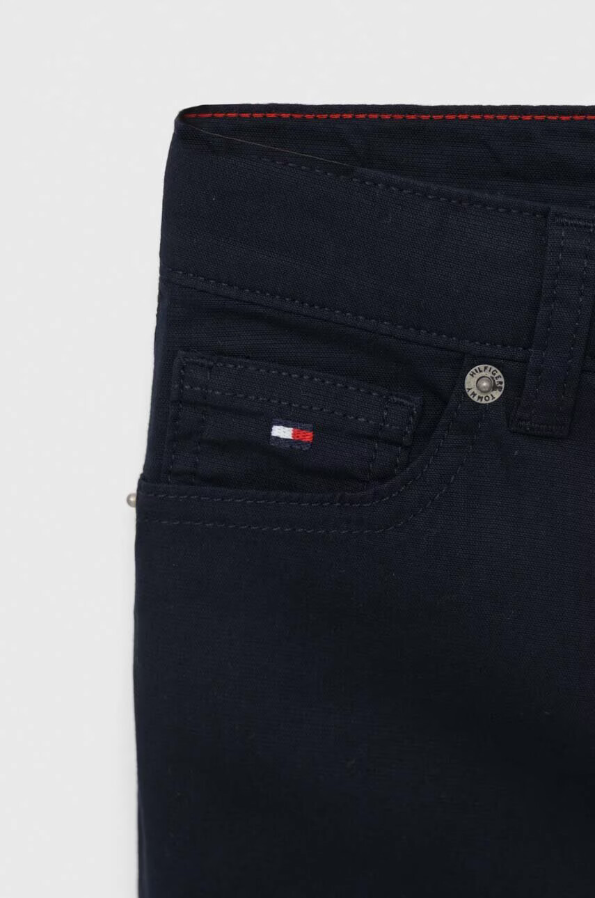 Tommy Hilfiger Детски панталон в тъмносиньо с изчистен дизайн - Pepit.bg