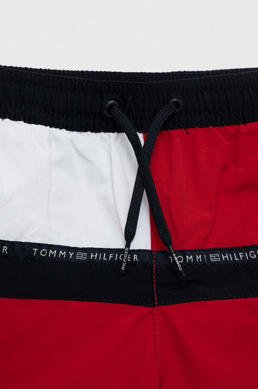 Tommy Hilfiger Детски плувни шорти в червено - Pepit.bg