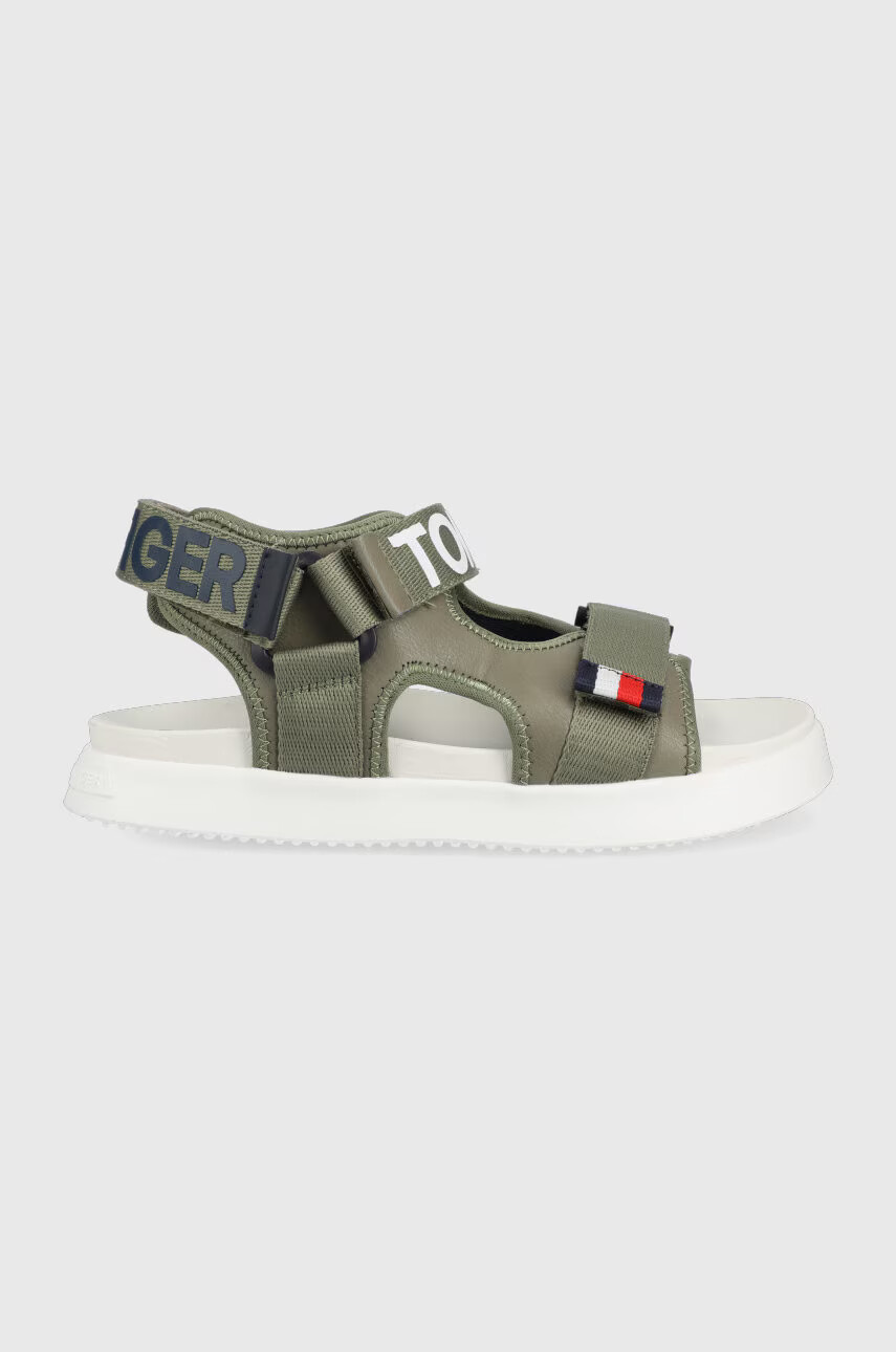 Tommy Hilfiger Детски сандали в зелено - Pepit.bg