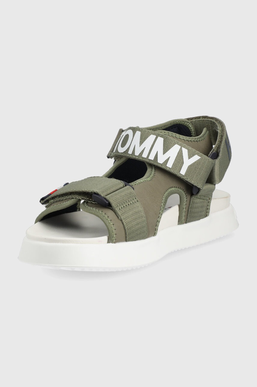 Tommy Hilfiger Детски сандали в зелено - Pepit.bg