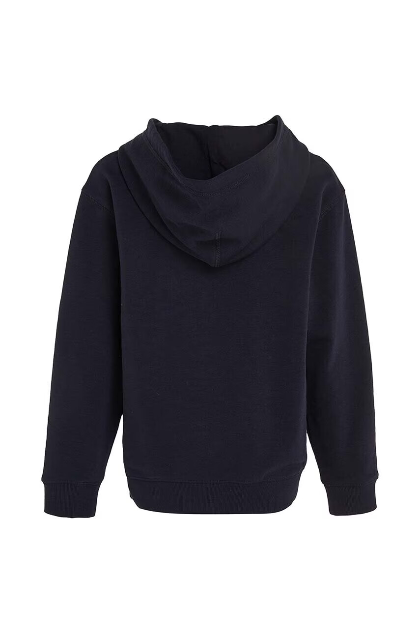Tommy Hilfiger Детски суичър в тъмносиньо с качулка - Pepit.bg