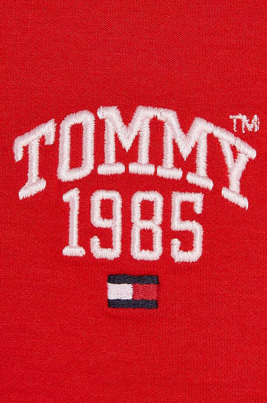 Tommy Hilfiger Детски суичър в червено с апликация - Pepit.bg