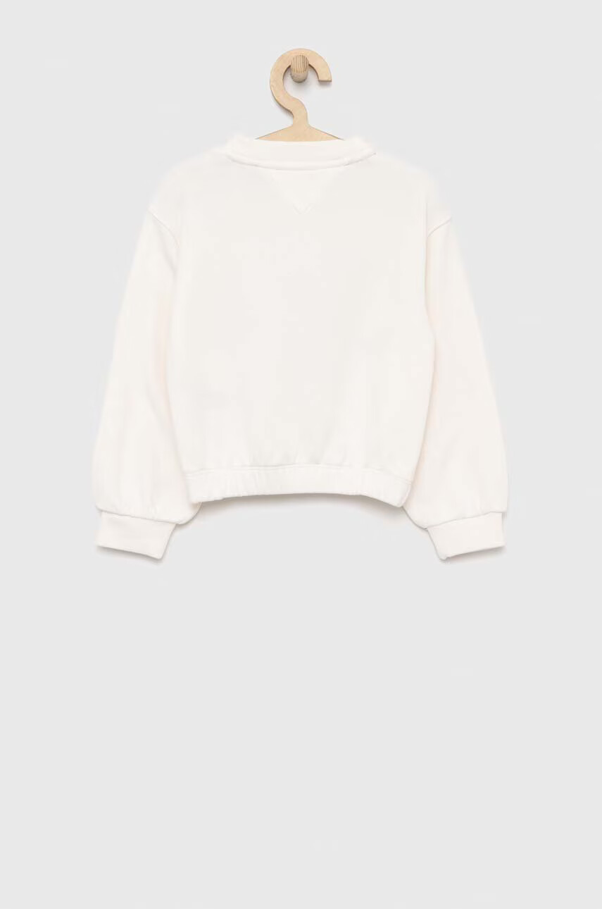 Tommy Hilfiger Детски суичър в бежово с апликация - Pepit.bg
