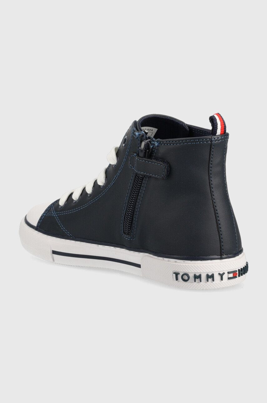 Tommy Hilfiger Детски високи кецове в тъмносиньо - Pepit.bg