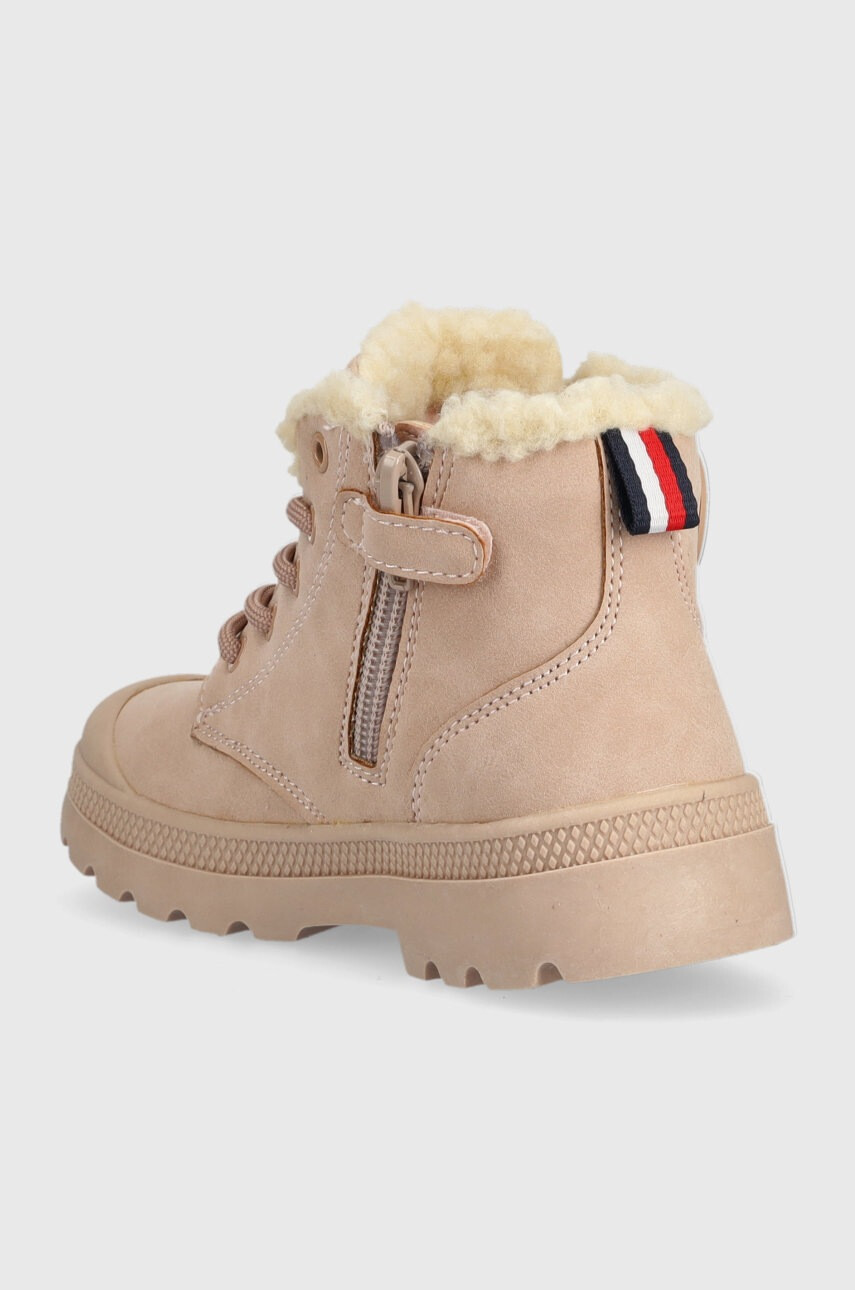 Tommy Hilfiger Детски високи кецове в розово - Pepit.bg