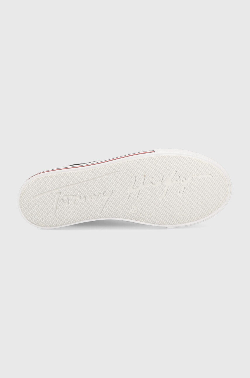 Tommy Hilfiger Детски високи кецове в черно - Pepit.bg