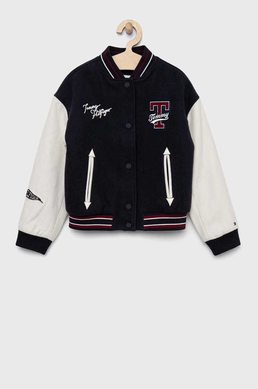 Tommy Hilfiger Детско яке в тъмносиньо - Pepit.bg