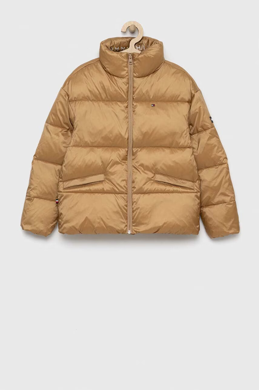 Tommy Hilfiger Детско яке в кафяво - Pepit.bg
