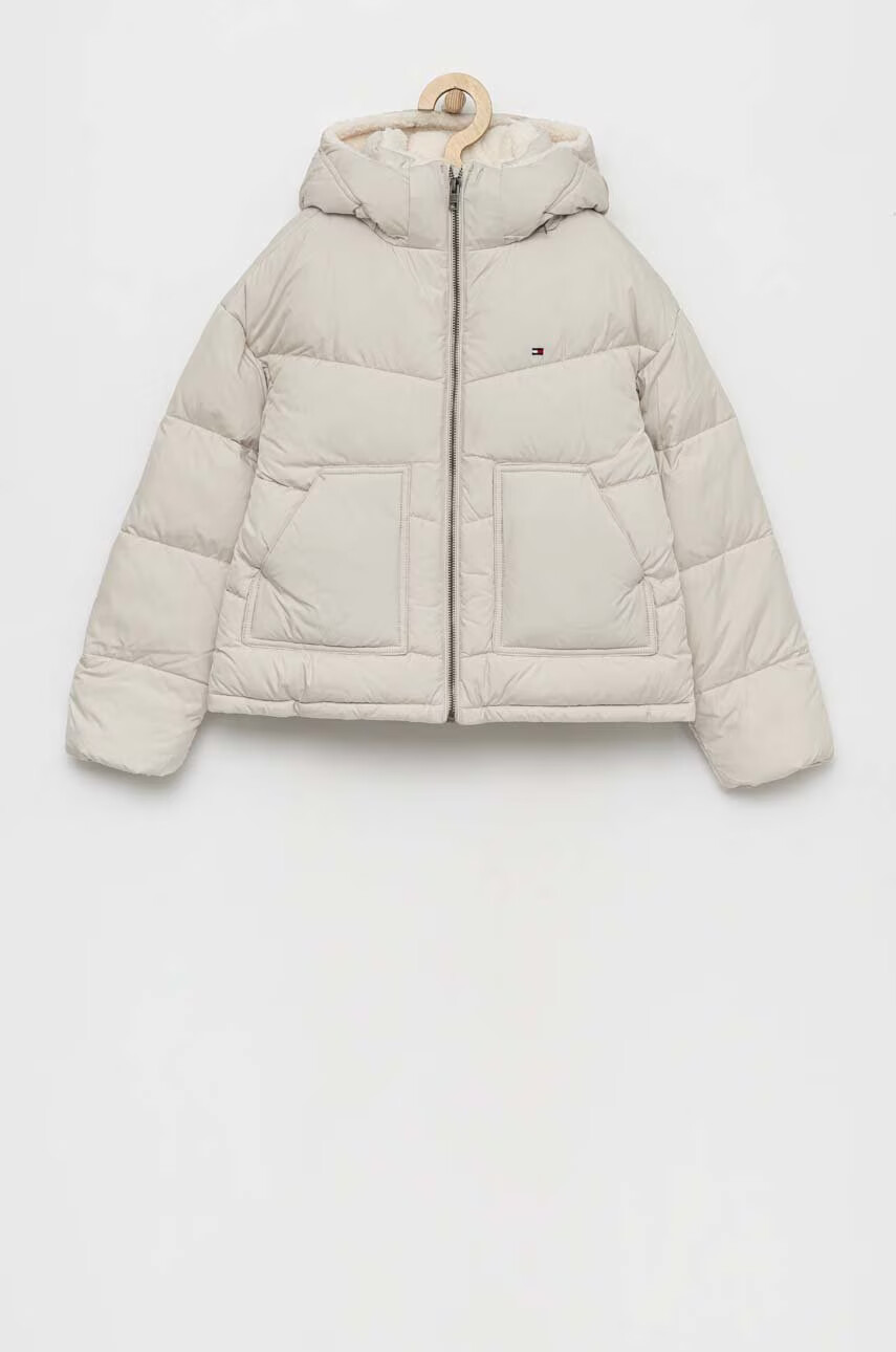 Tommy Hilfiger Детско яке в бежово - Pepit.bg
