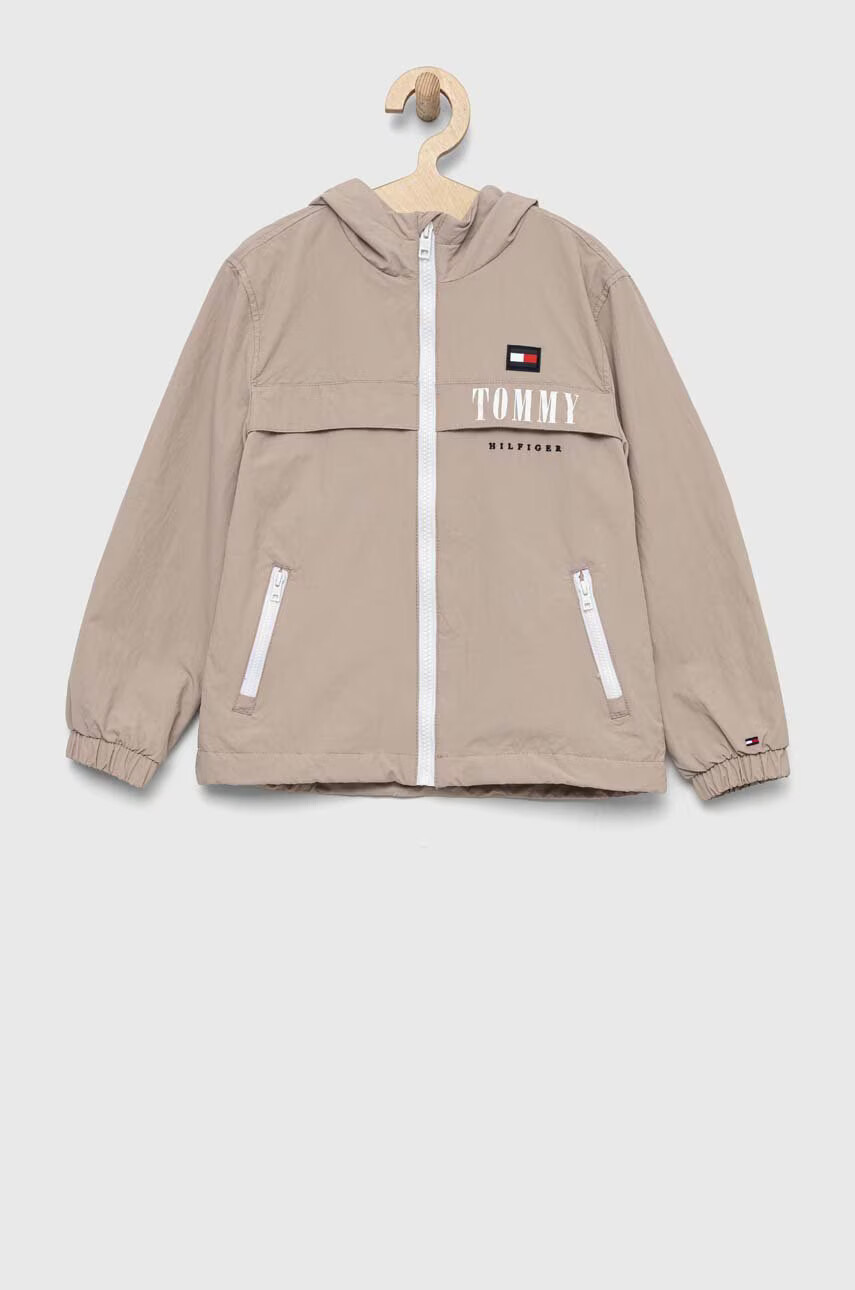 Tommy Hilfiger Детско яке в бежово - Pepit.bg