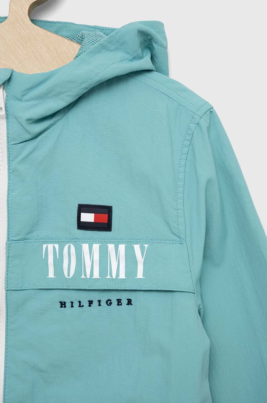 Tommy Hilfiger Детско яке в тюркоазено - Pepit.bg