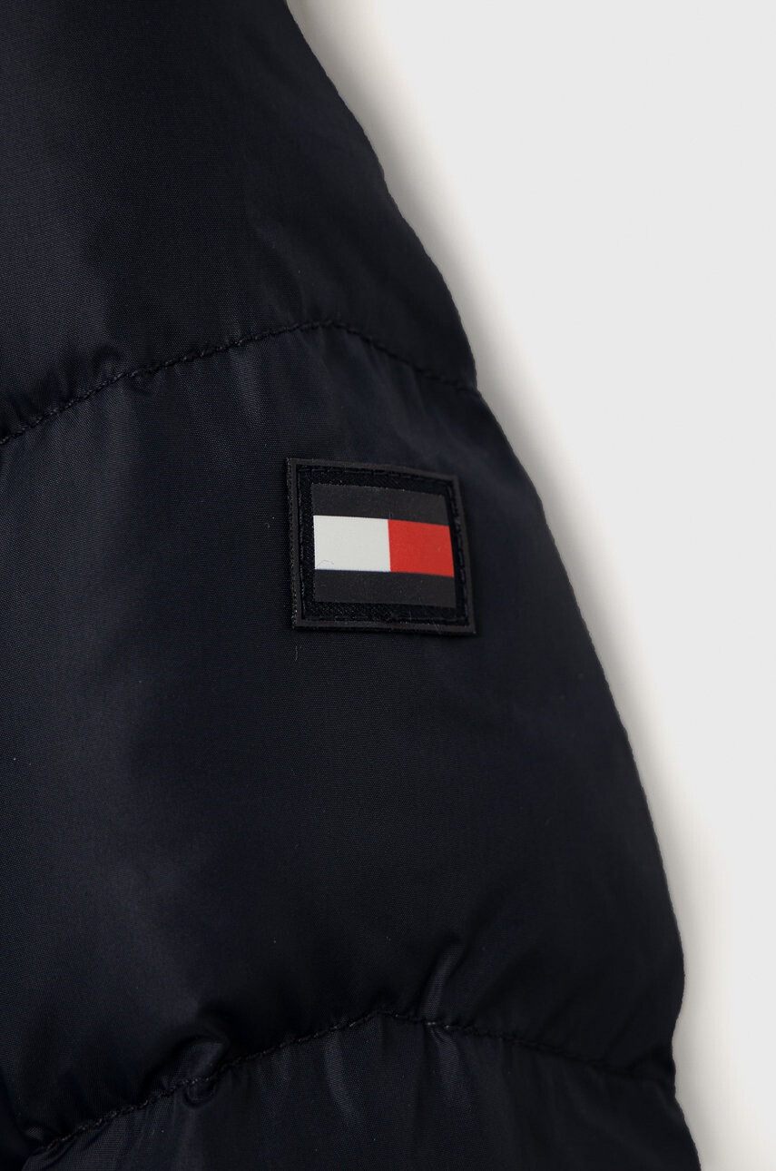 Tommy Hilfiger Детско пухено яке в черно - Pepit.bg
