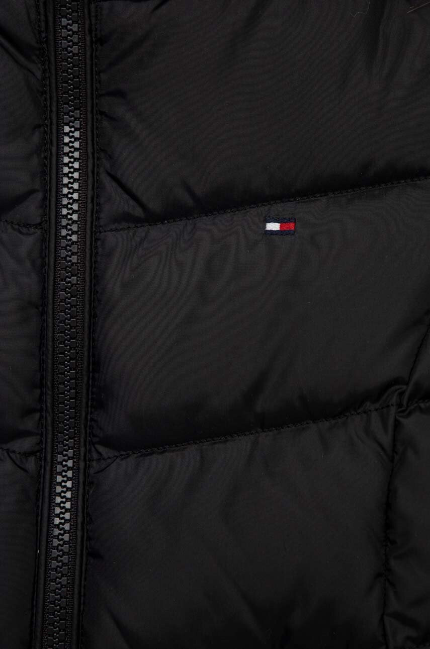 Tommy Hilfiger Детско пухено яке в черно - Pepit.bg