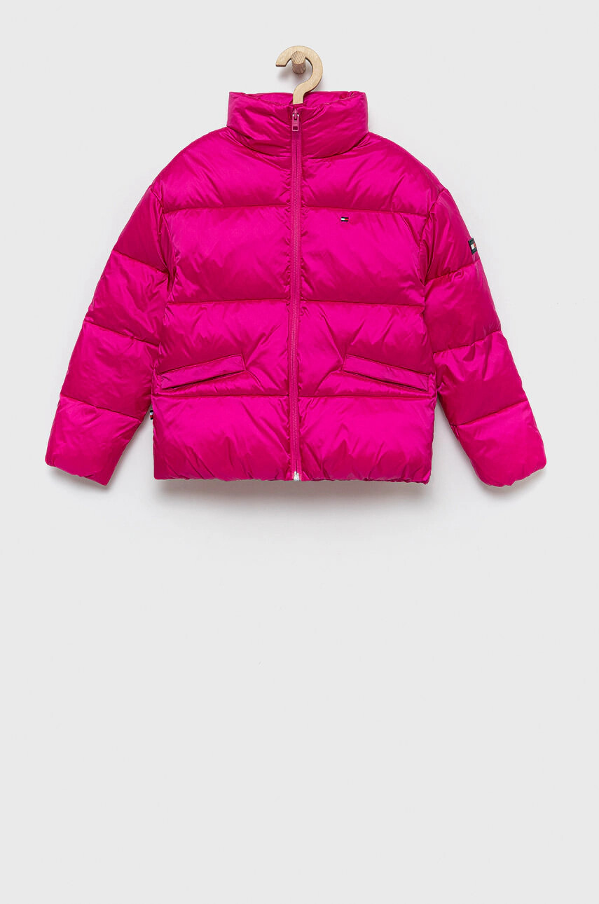 Tommy Hilfiger Детско яке в розово - Pepit.bg