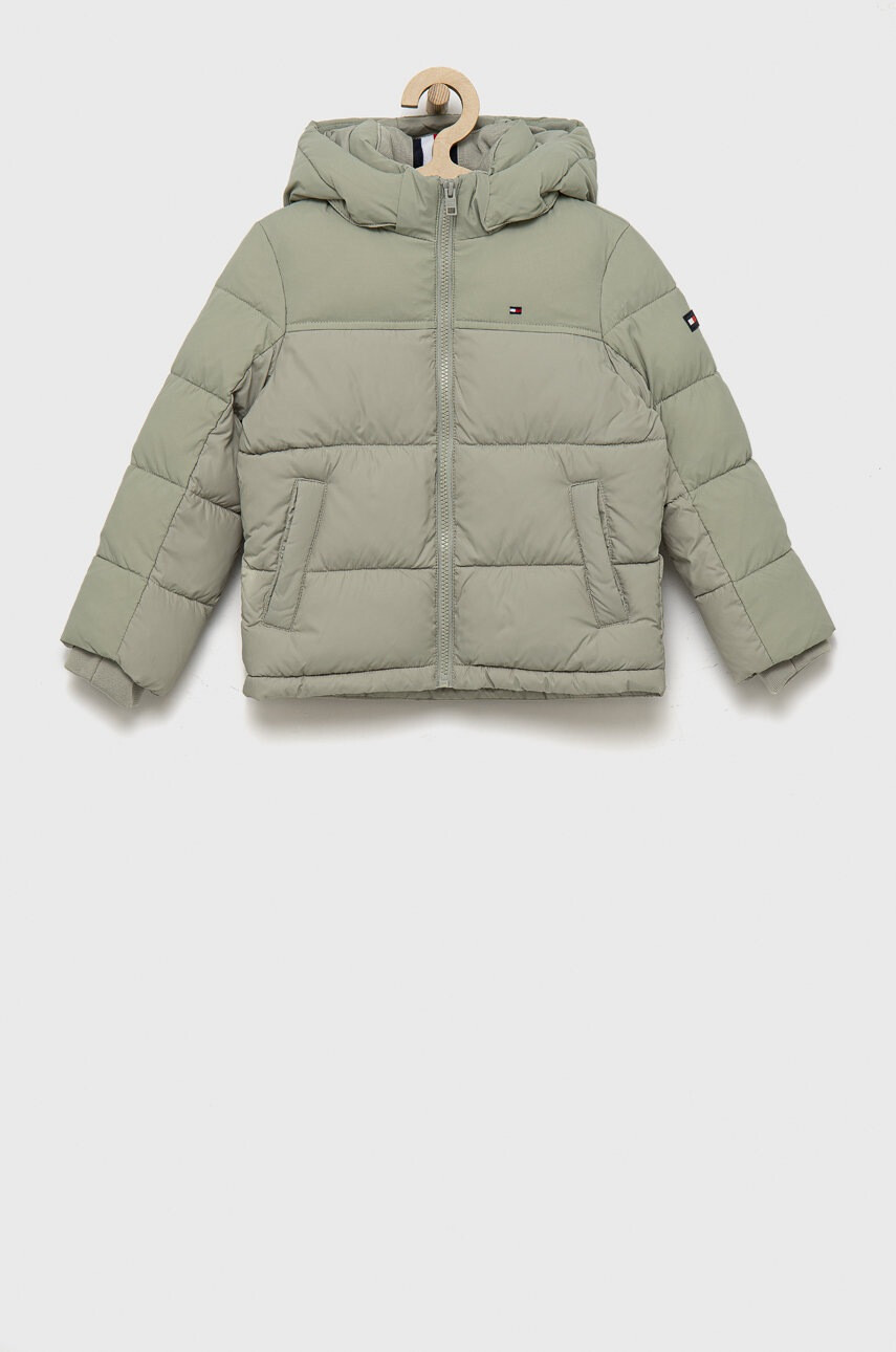 Tommy Hilfiger Детско яке в зелено - Pepit.bg