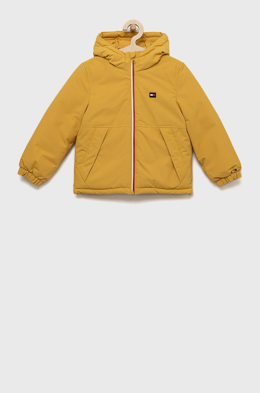 Tommy Hilfiger Детско яке в жълто - Pepit.bg