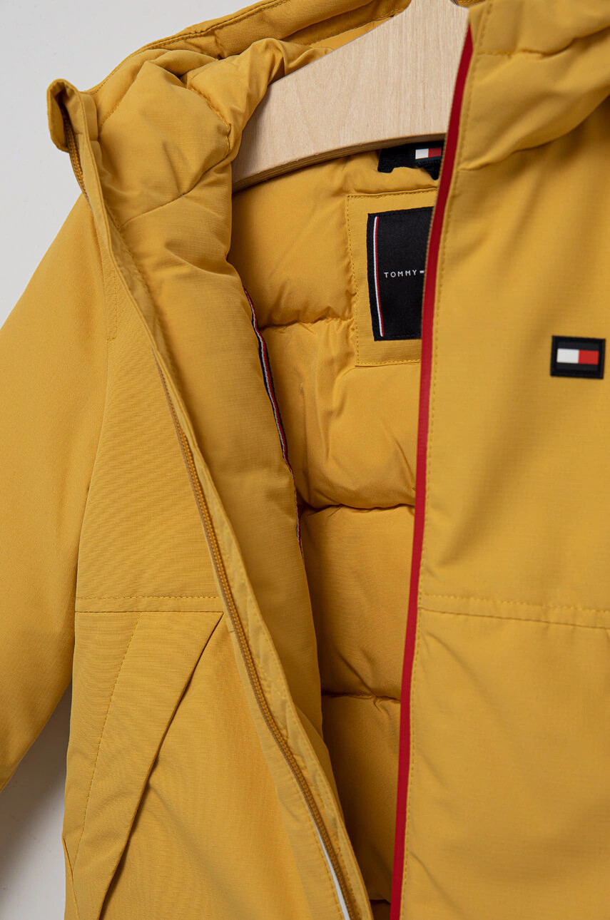 Tommy Hilfiger Детско яке в жълто - Pepit.bg