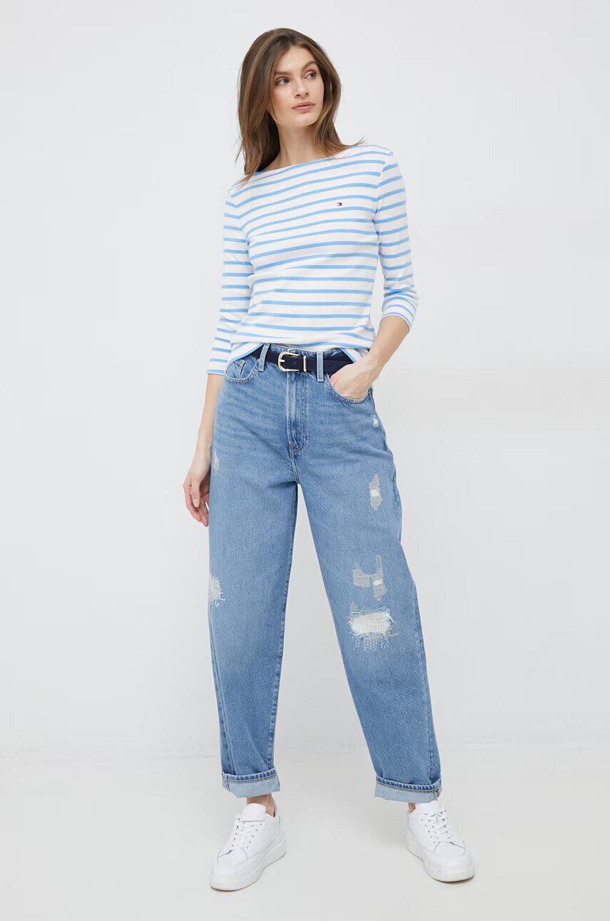 Tommy Hilfiger Дънки To Fit с висока талия - Pepit.bg