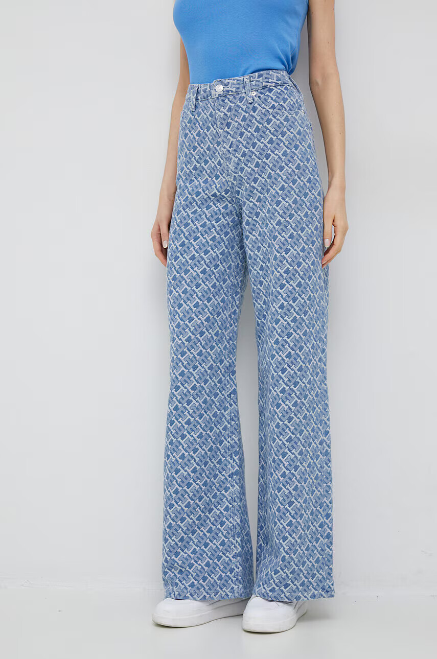 Tommy Hilfiger Дънки Wide Leg с висока талия - Pepit.bg