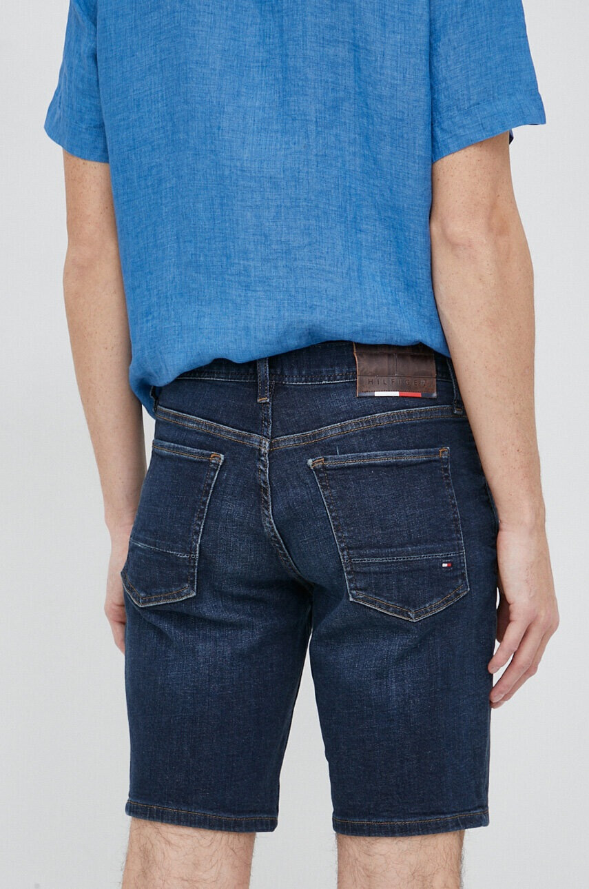 Tommy Hilfiger Дънкови къси панталони в тъмносиньо - Pepit.bg