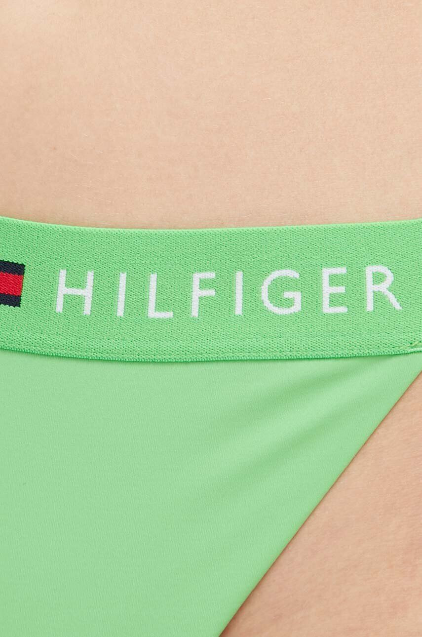 Tommy Hilfiger Долнище на бански тип бразилиана в зелено - Pepit.bg