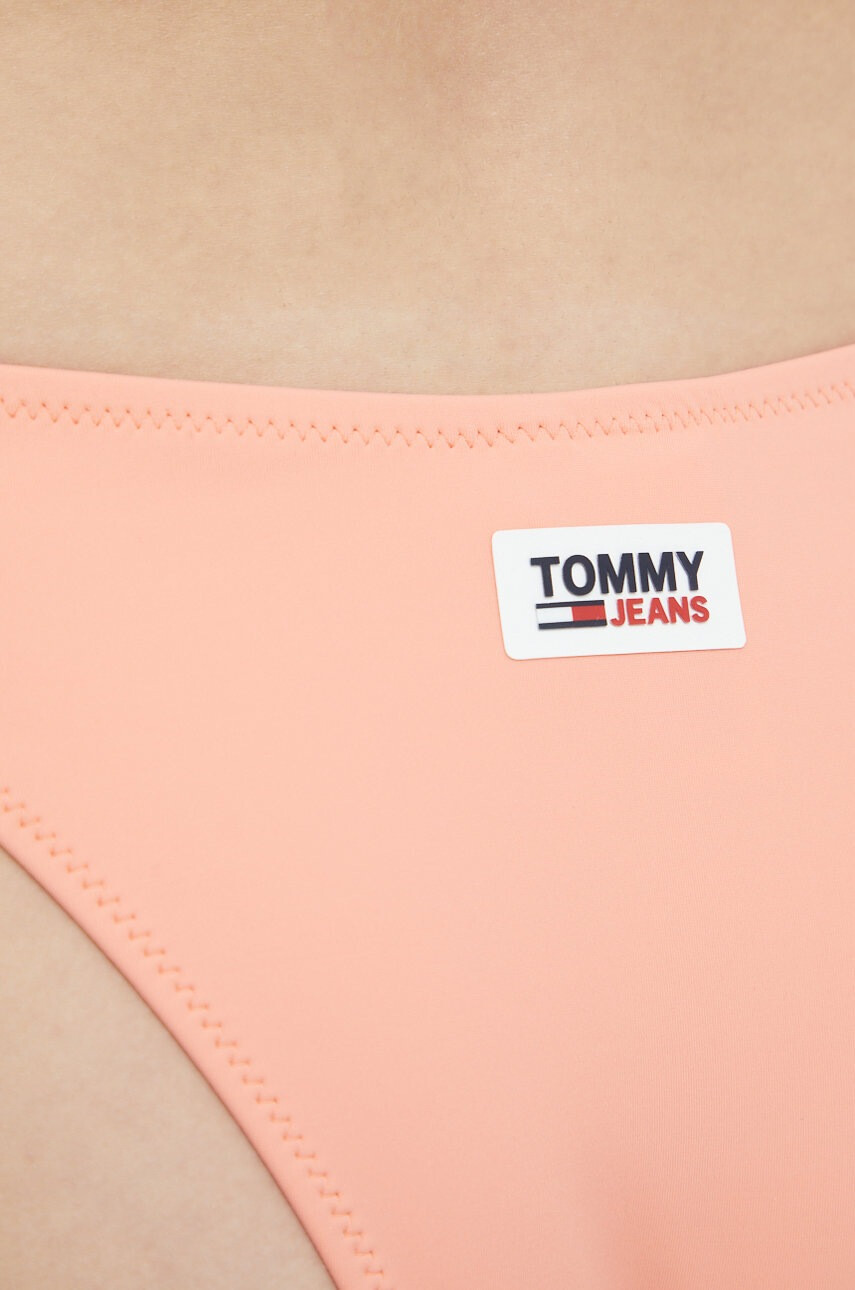 Tommy Hilfiger Долнище на бански тип бразилиана в оранжево - Pepit.bg