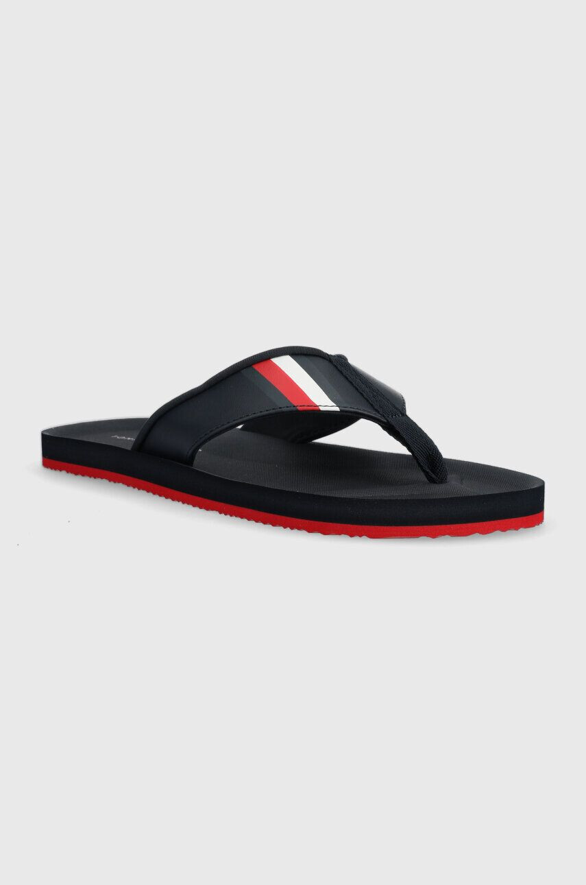 Tommy Hilfiger Джапанки COMFORTABLE PADDED BEACH SANDAL в тъмносиньо FM0FM04473 - Pepit.bg