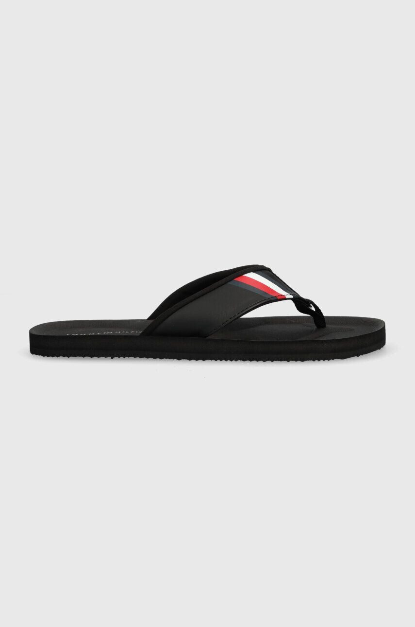 Tommy Hilfiger Джапанки COMFORTABLE PADDED BEACH SANDAL в черно FM0FM04473 - Pepit.bg