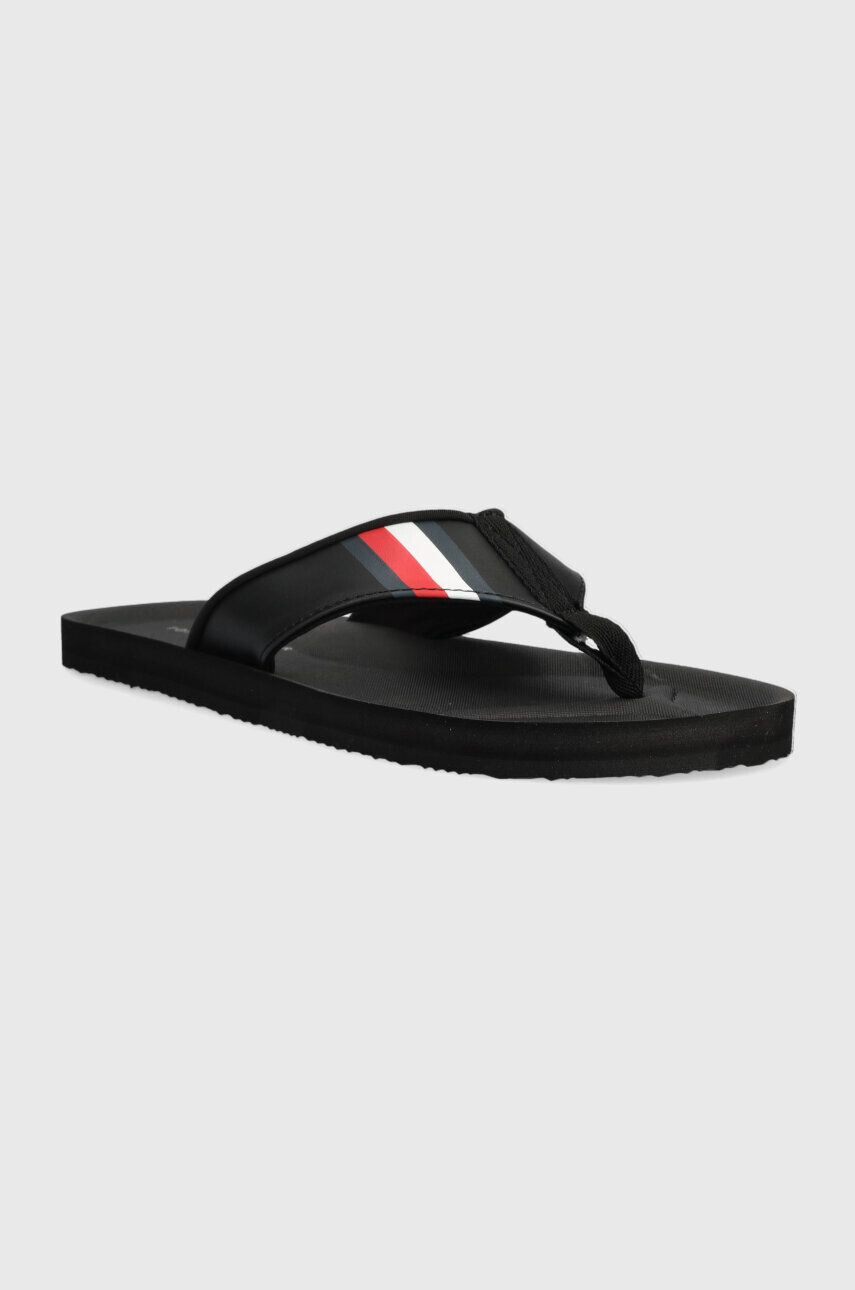 Tommy Hilfiger Джапанки COMFORTABLE PADDED BEACH SANDAL в черно FM0FM04473 - Pepit.bg