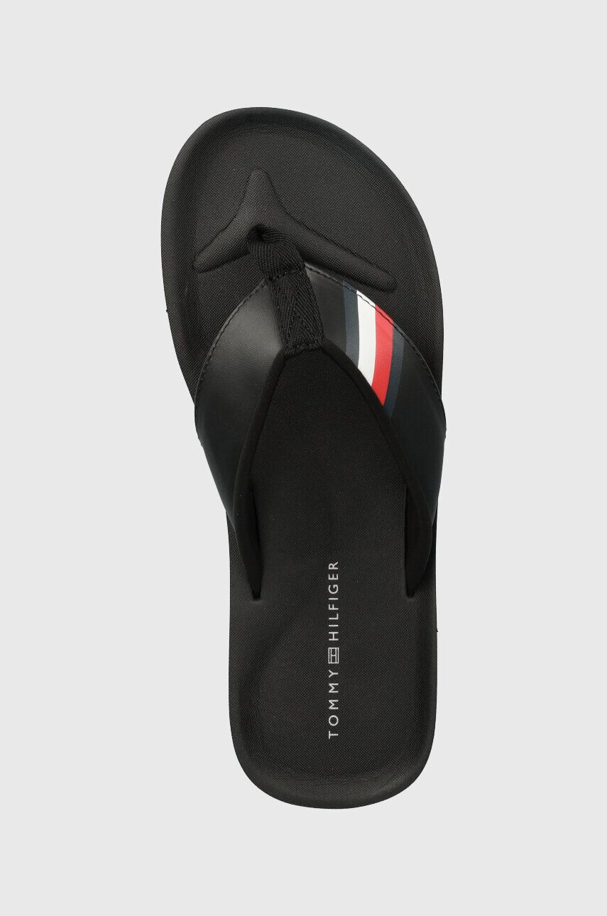 Tommy Hilfiger Джапанки COMFORTABLE PADDED BEACH SANDAL в черно FM0FM04473 - Pepit.bg