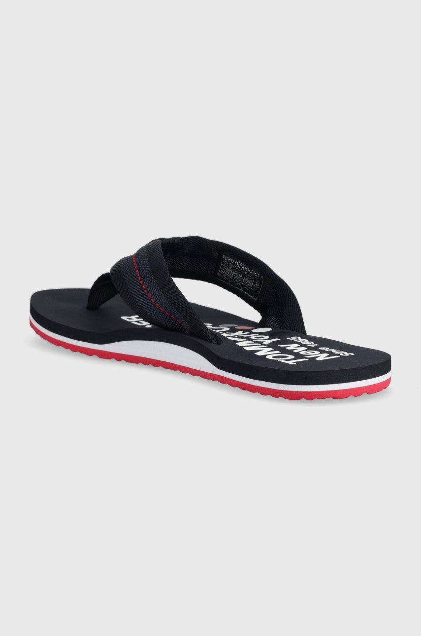 Tommy Hilfiger Джапанки FM0FM04410 HILFIGER PATCH BEACH SANDAL в тъмносиньо - Pepit.bg