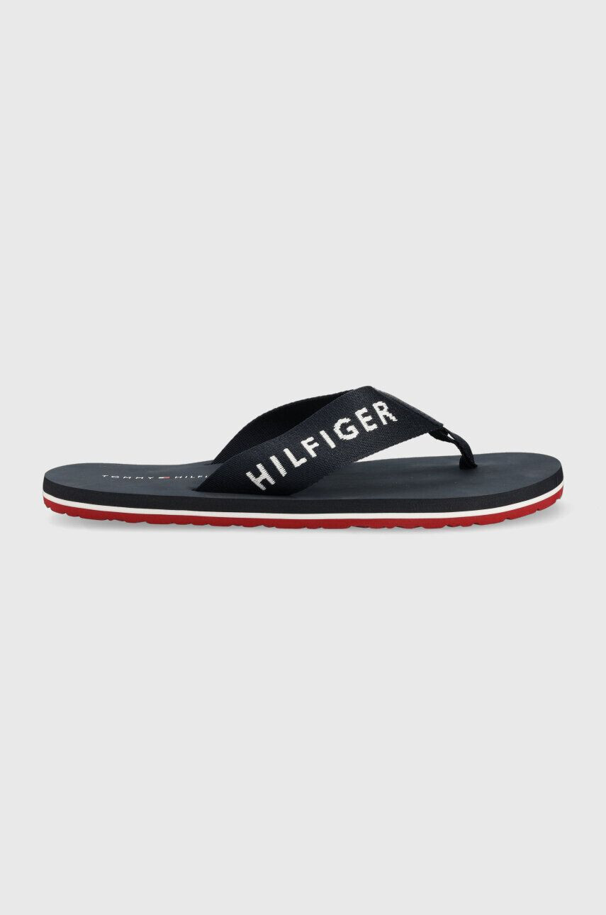 Tommy Hilfiger Джапанки HILFIGER PRINT BEACH в черно FM0FM04618 - Pepit.bg