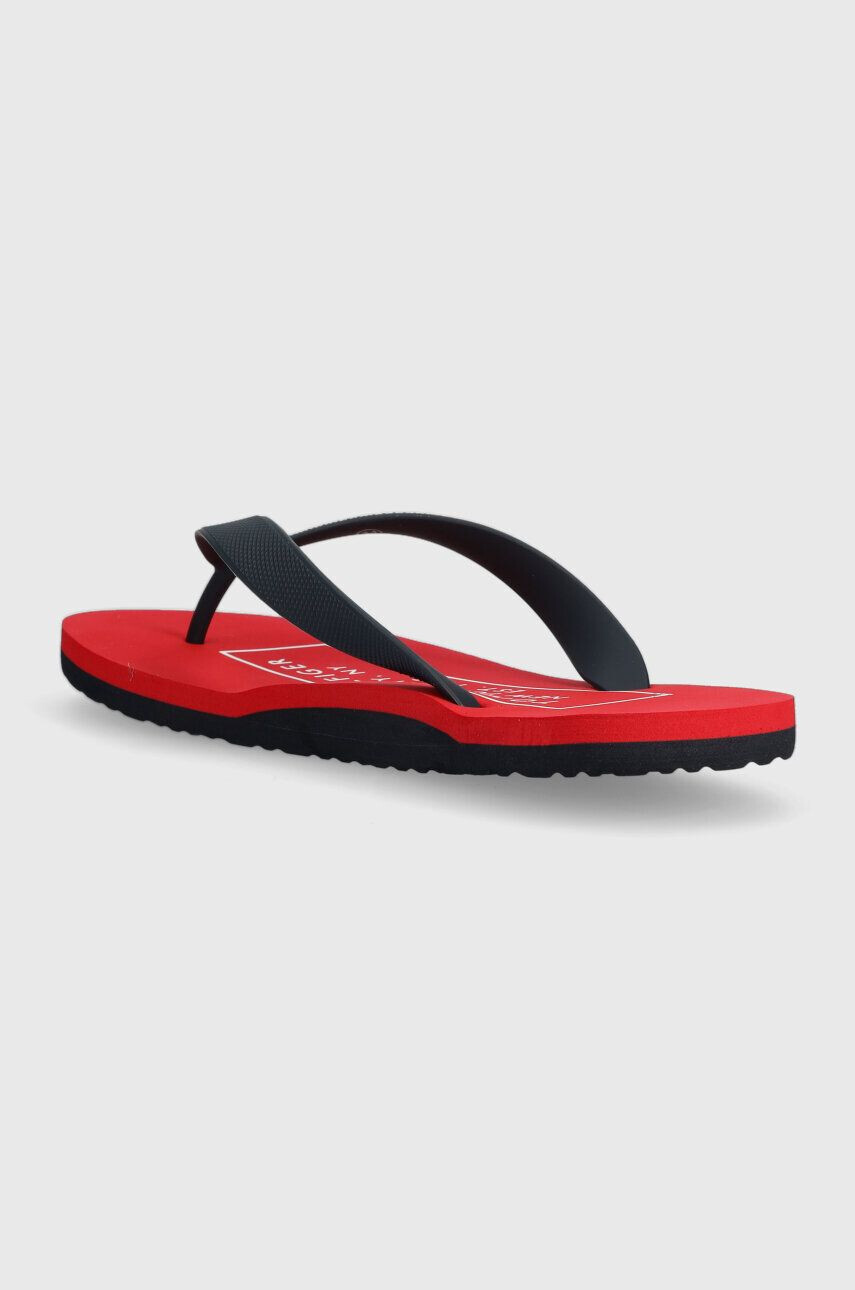 Tommy Hilfiger Джапанки RUBBER HILFIGER BEACH SANDAL в тъмносиньо FM0FM04468 - Pepit.bg