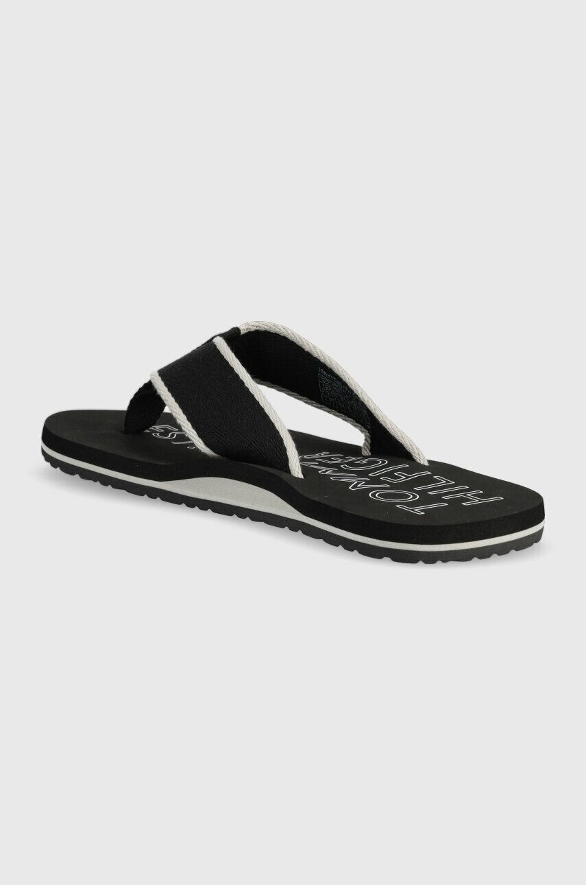 Tommy Hilfiger Джапанки SPORTY HILFIGER BEACH SANDAL в черно FM0FM04469 - Pepit.bg