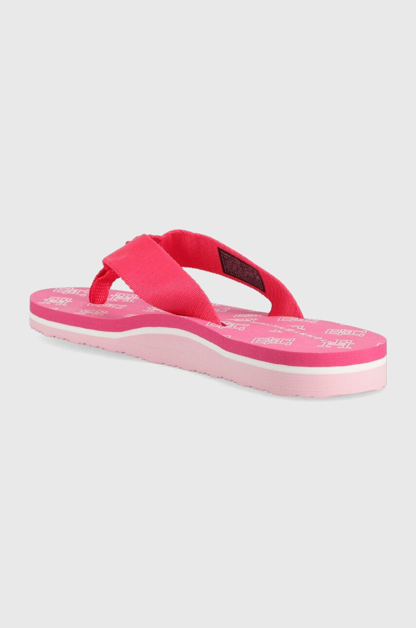 Tommy Hilfiger Джапанки TH ELEVATED FLIP FLOP в розово с равна подметка FW0FW07420 - Pepit.bg