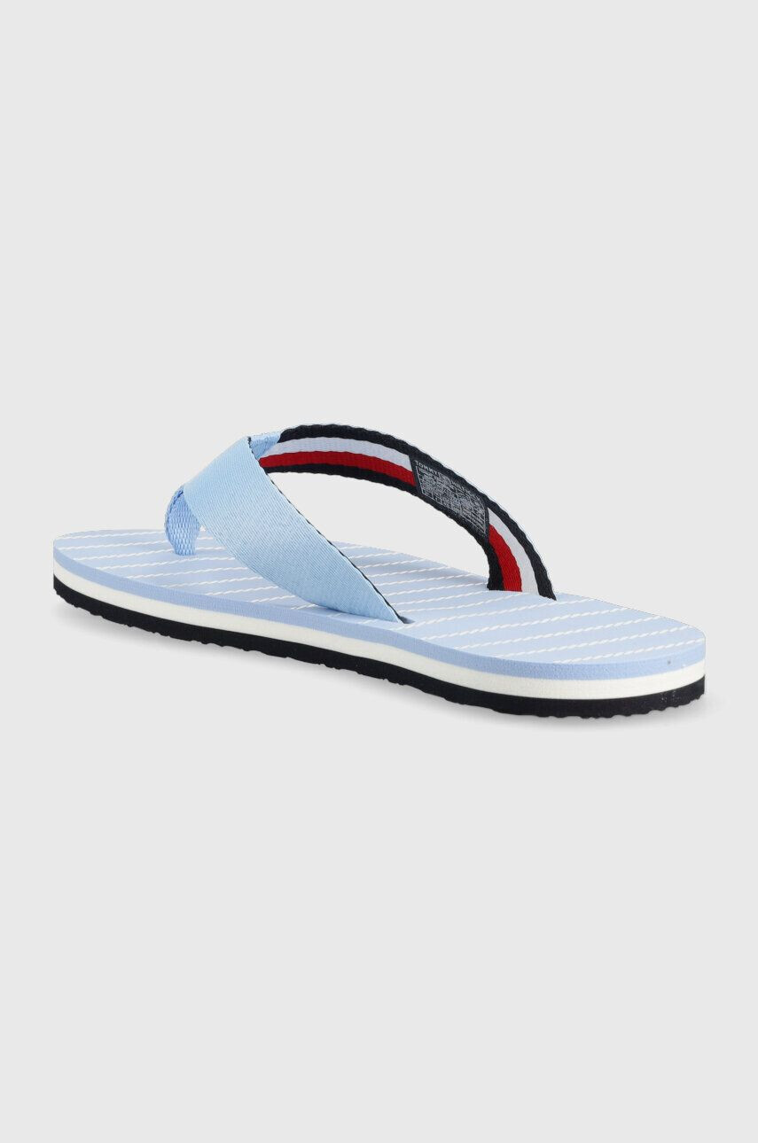 Tommy Hilfiger Джапанки TOMMY ESSENTIAL ROPE SANDAL в синьо с равна подметка FW0FW07142 - Pepit.bg