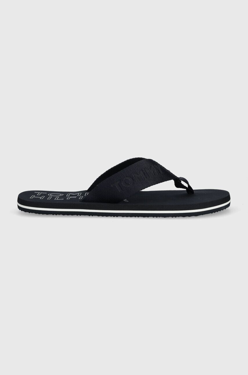 Tommy Hilfiger Джапанки TONAL HILFIGER BEACH SANDAL в тъмносиньо FM0FM04472 - Pepit.bg