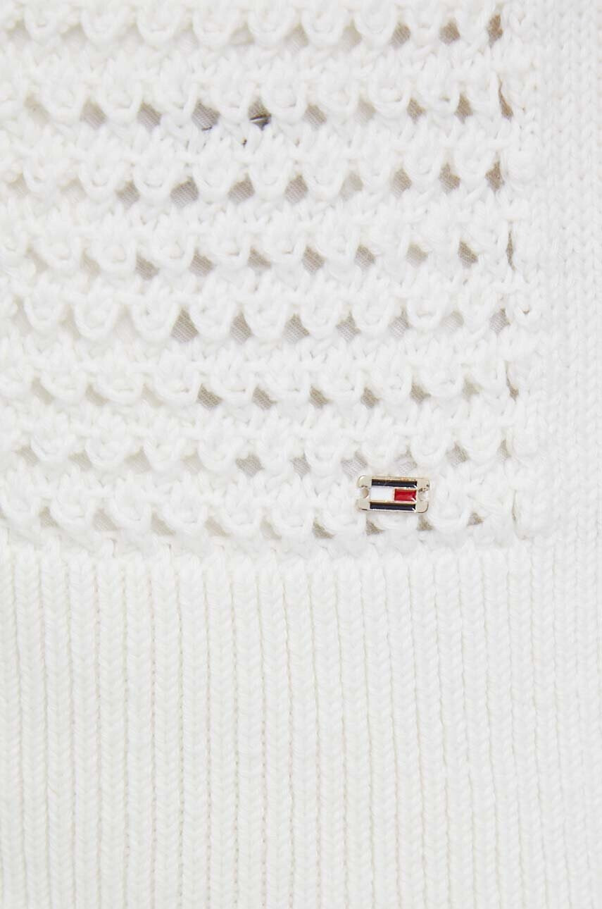 Tommy Hilfiger Елек с лен в бяло - Pepit.bg